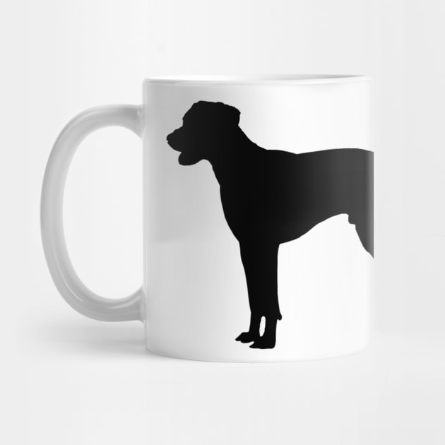 Rhodesian Ridgeback black by Monstershirts